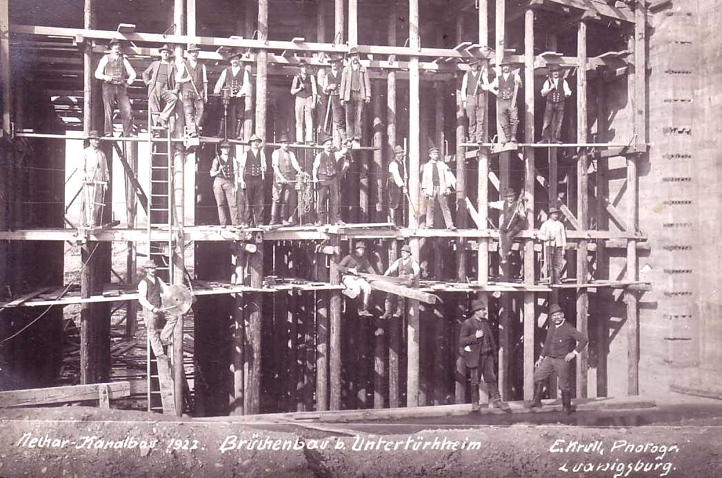 Brückenbau 1922