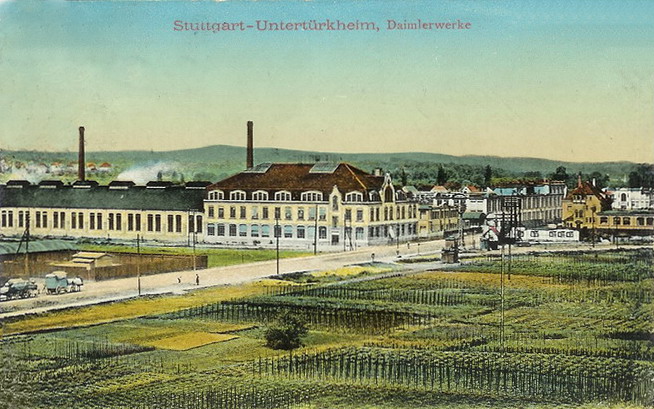 Daimlerwerk uNtertürkheim 1911