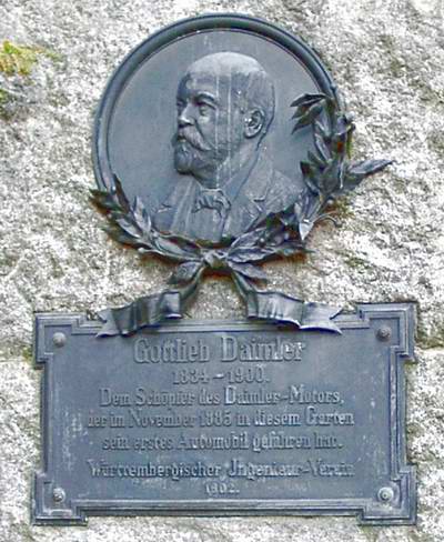 Gedenkstein Daimler