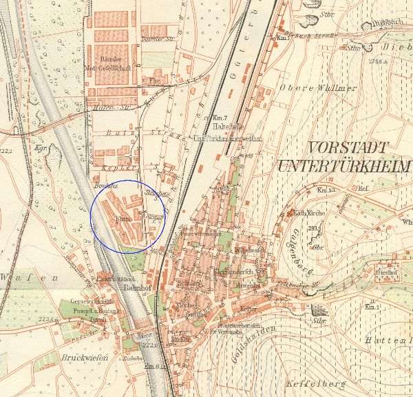 Karte 1914