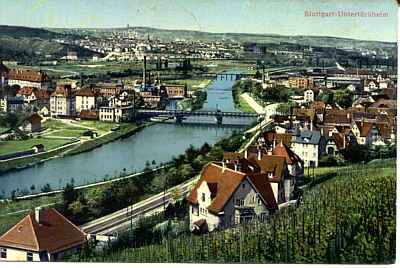 1915 alter Neckarverlauf